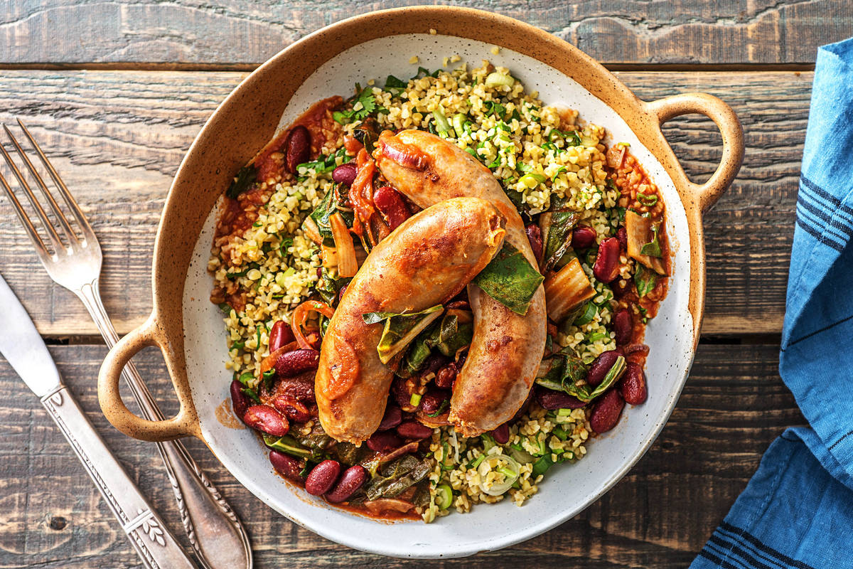 Spiced Sausage Hot Pot