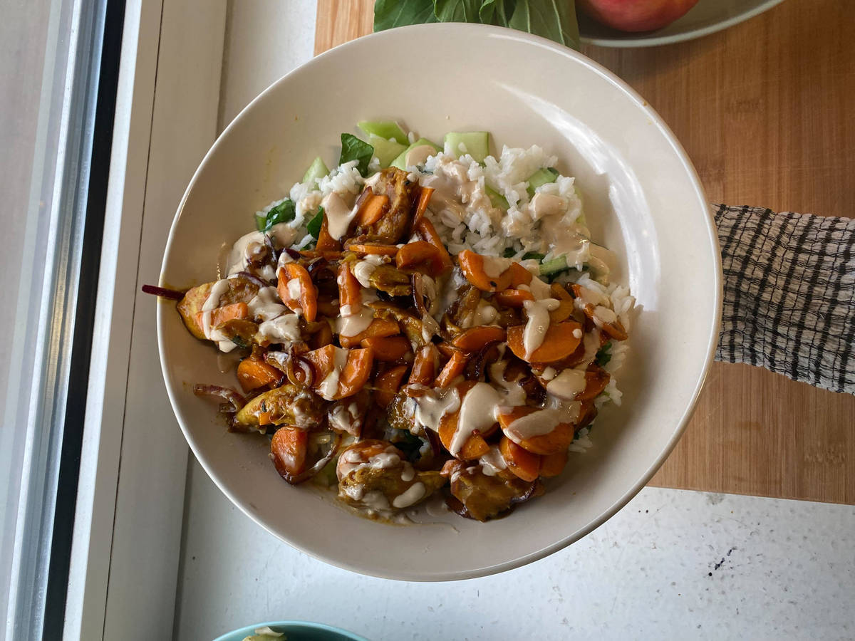 Spiced chilli veggie strips