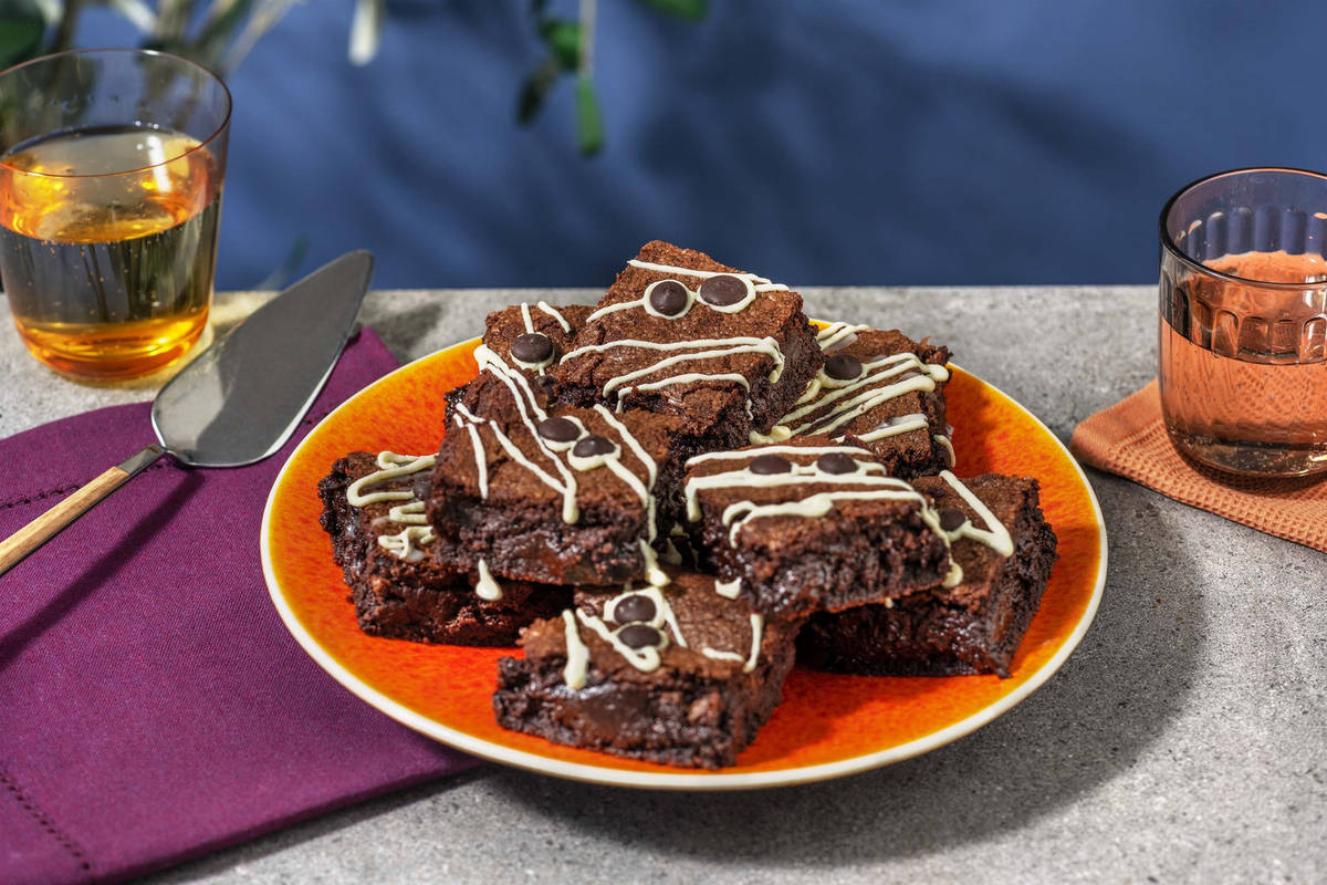 Spooky Mummy Brownies