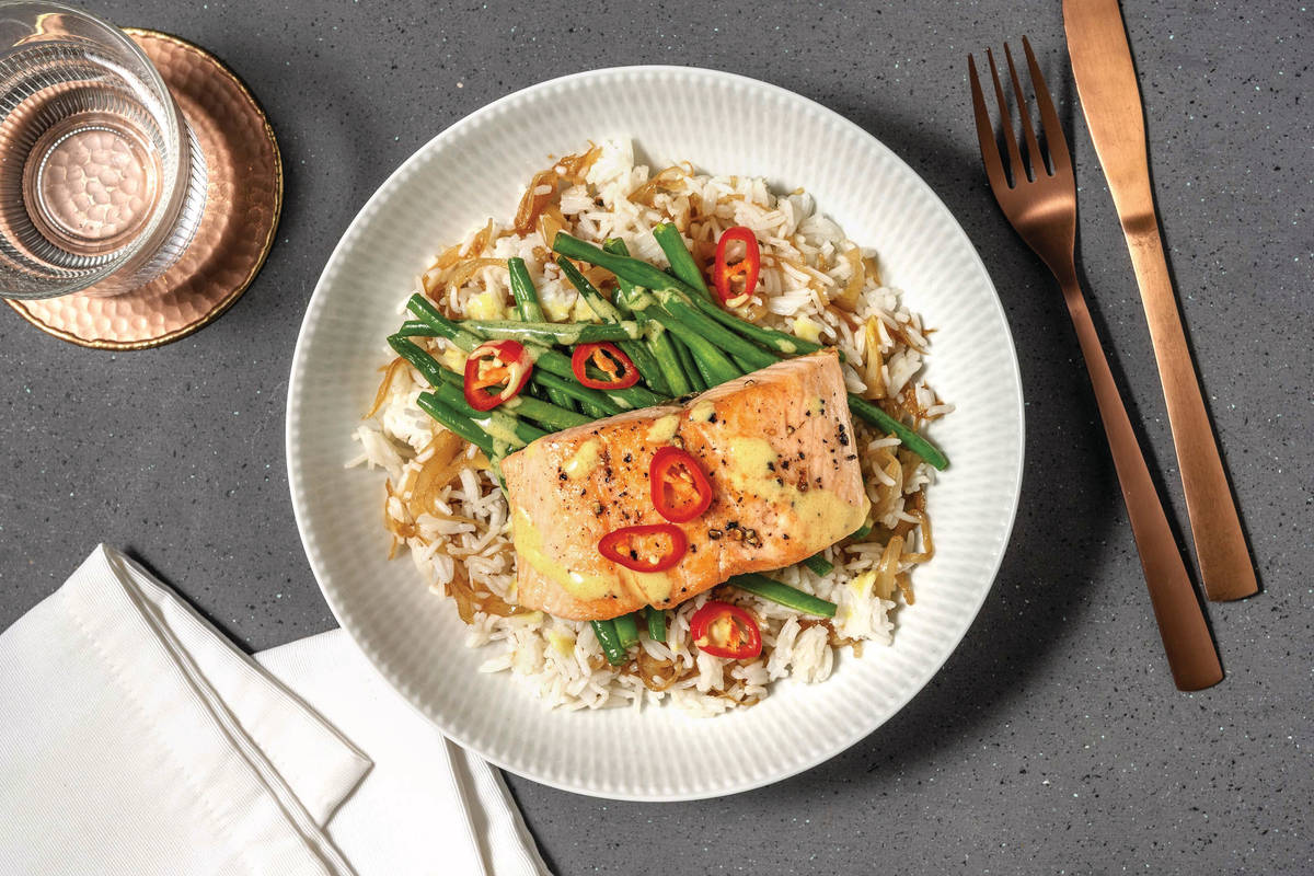 Sri Lankan Coconut Salmon