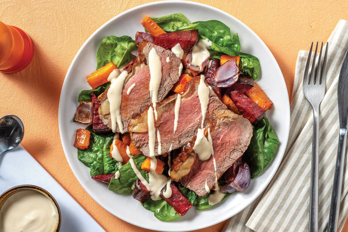 Sweet-Soy Seared Lamb Rump