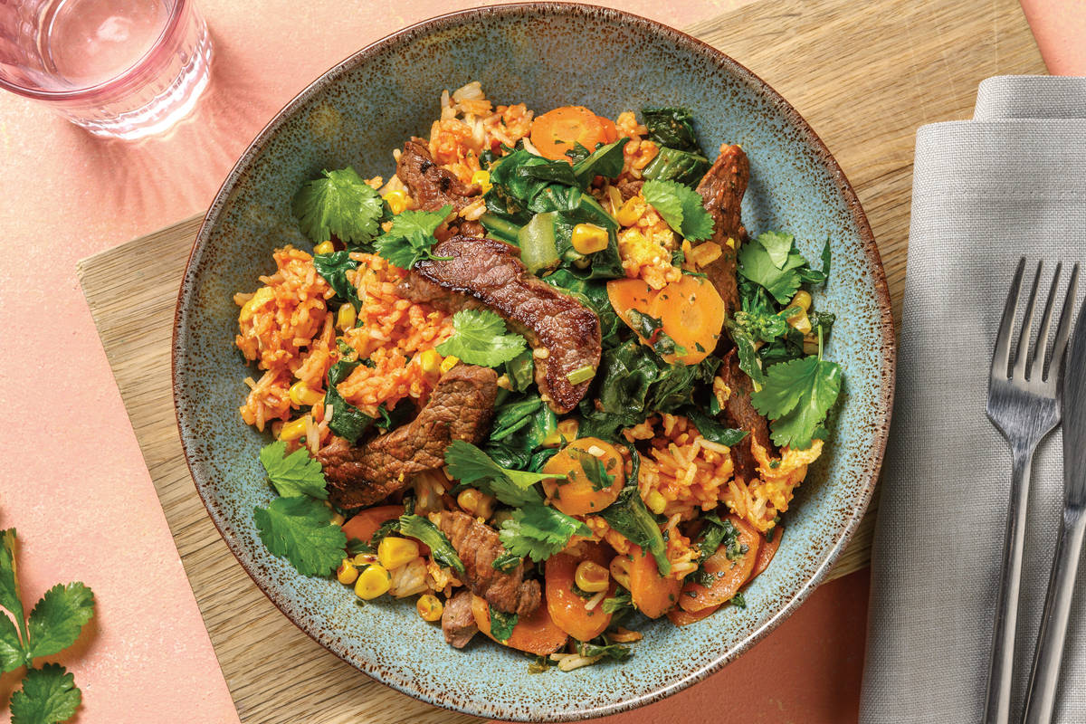 Ssamjang Beef Fried Rice