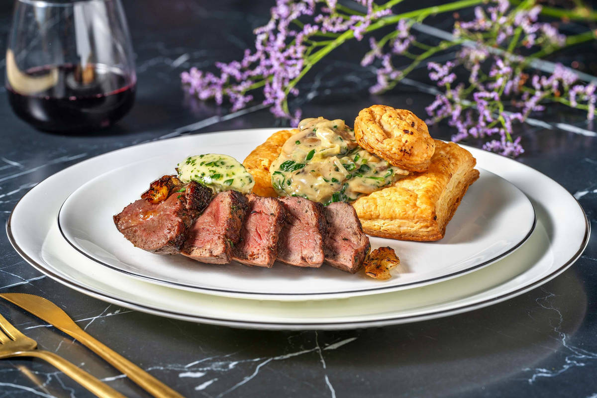 Garlic-Rosemary Steak and Herb Butter