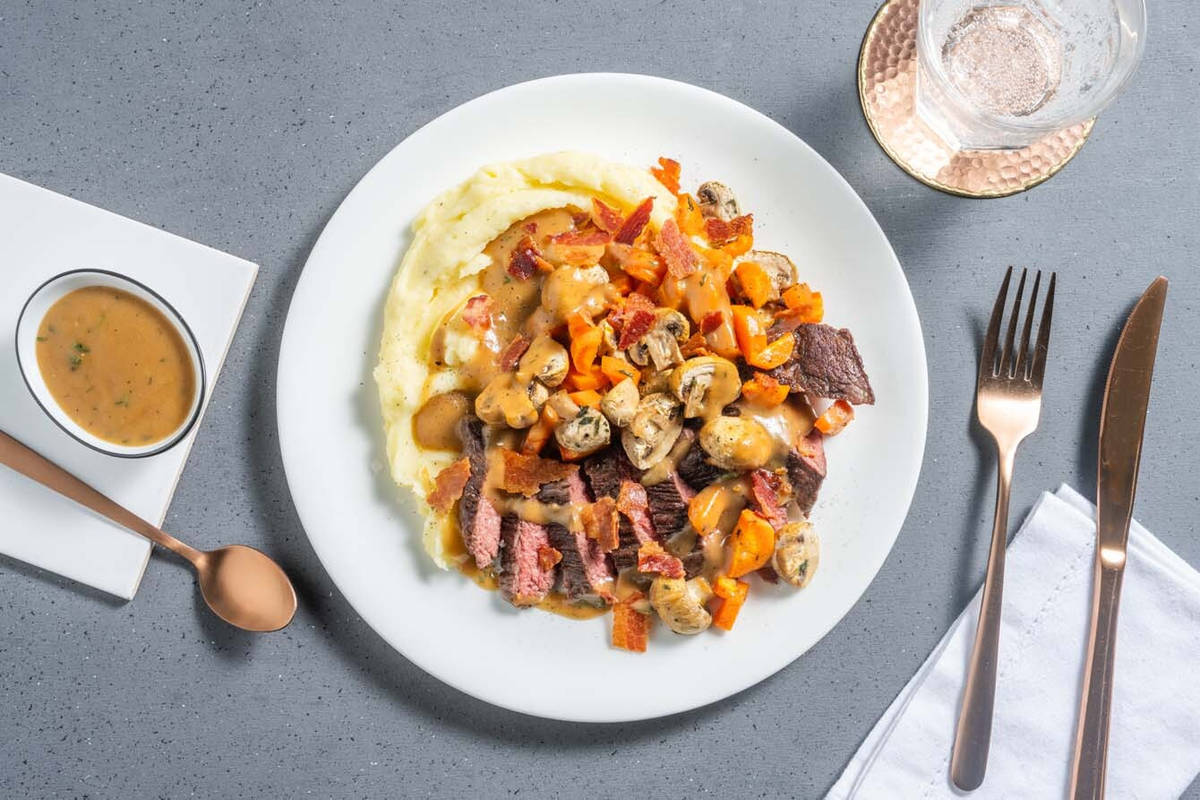 Bourguignon-Inspired Steak