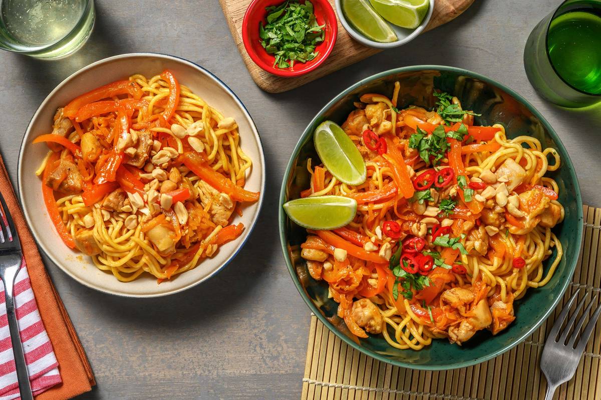 Sticky Asian Style Chicken Stir-Fry