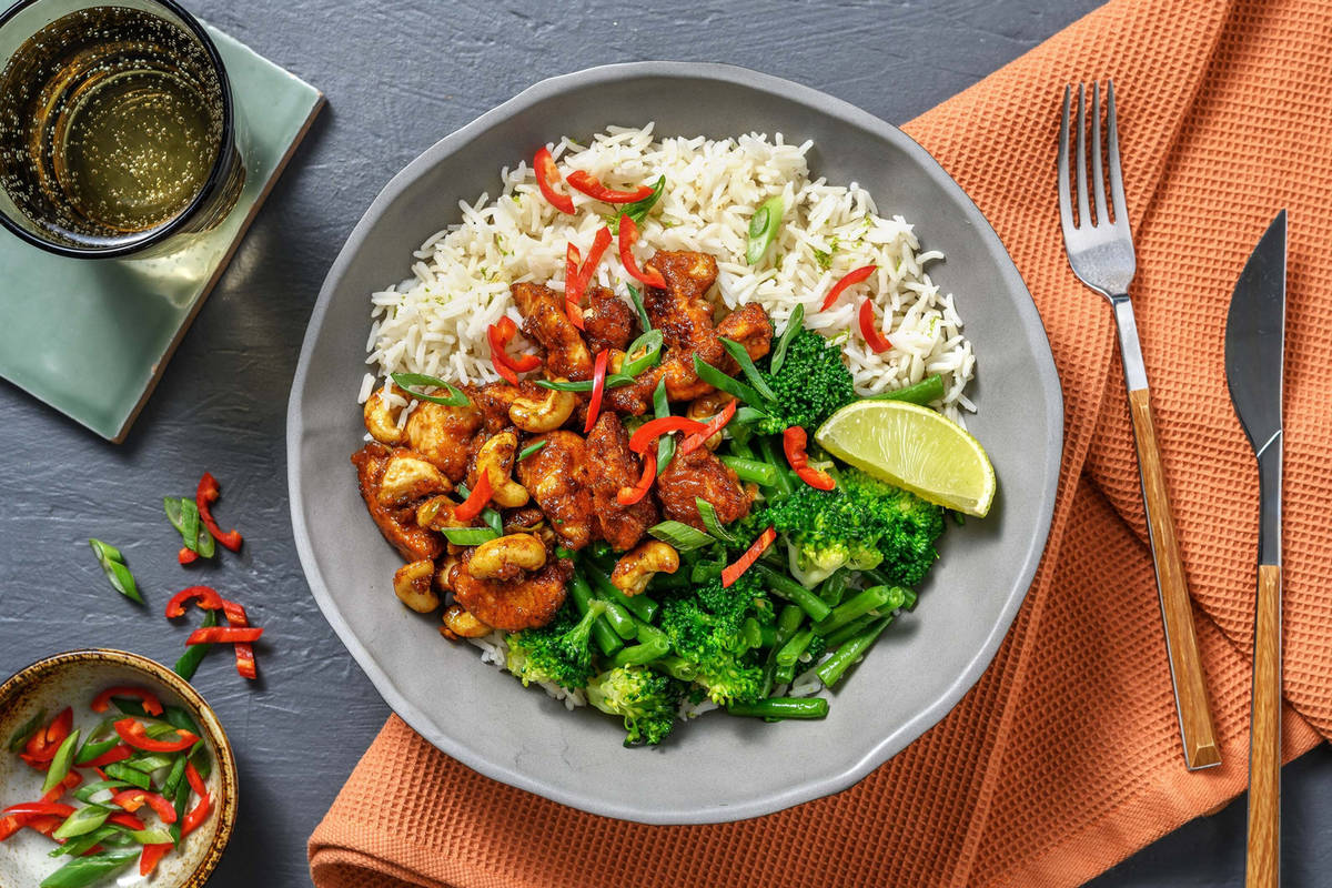 Sticky Cashew-Poulet