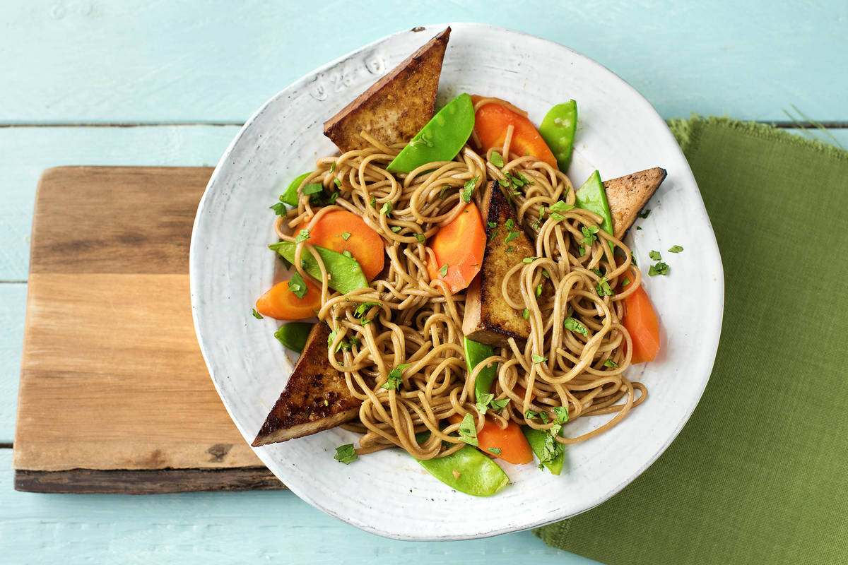 Sticky Ginger Tofu