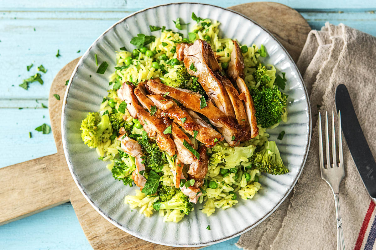 Sticky Spanish Chicken