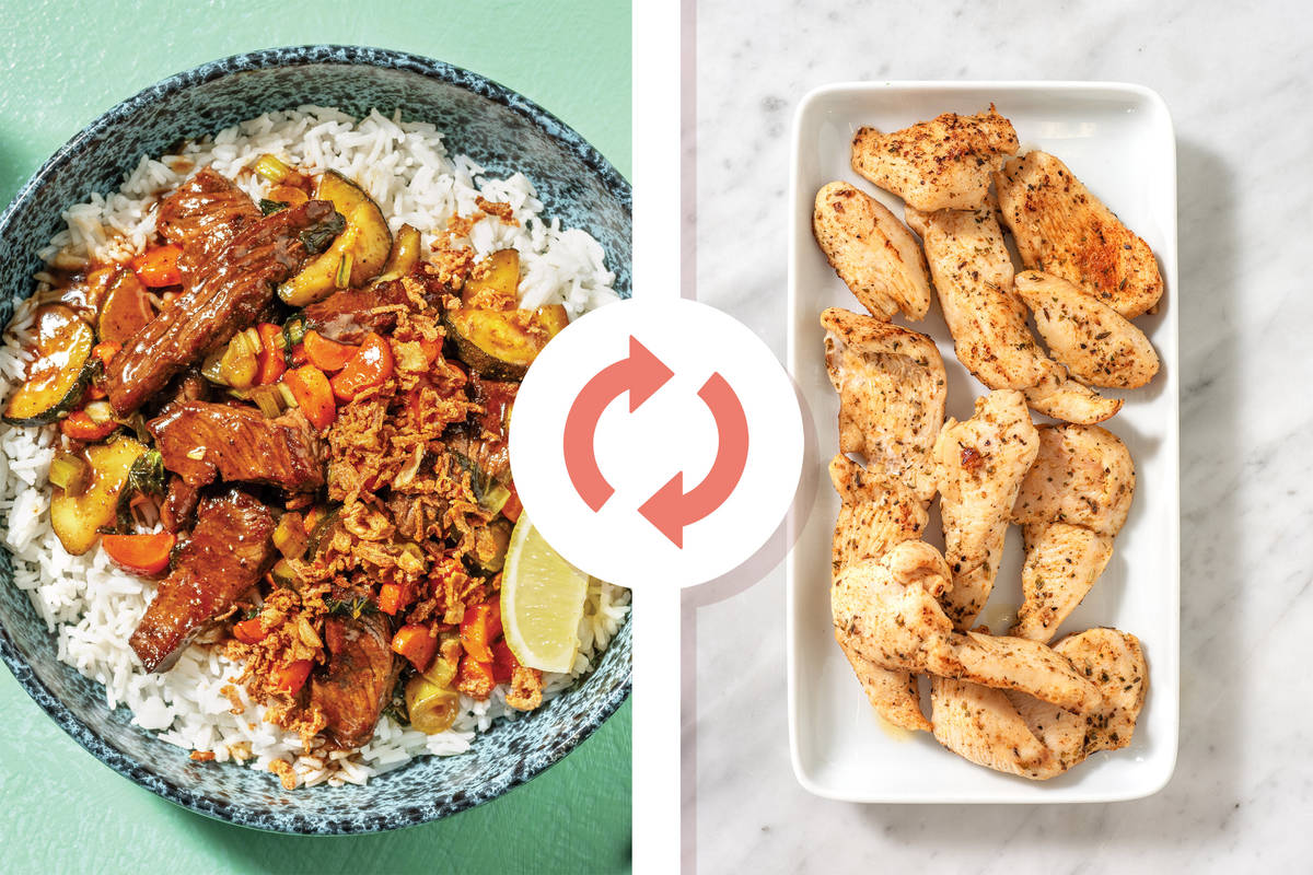 Plum & Oyster Chicken Stir-Fry
