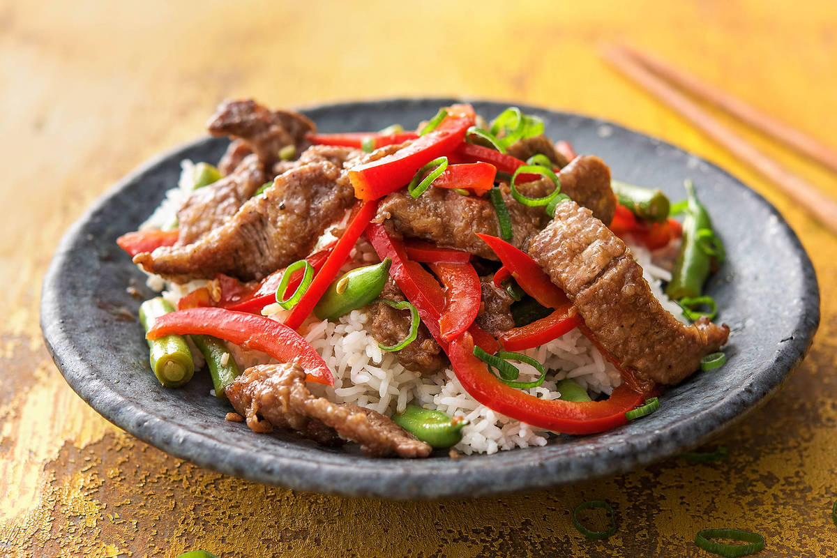 Stir-Fry mit Rindsfleisch