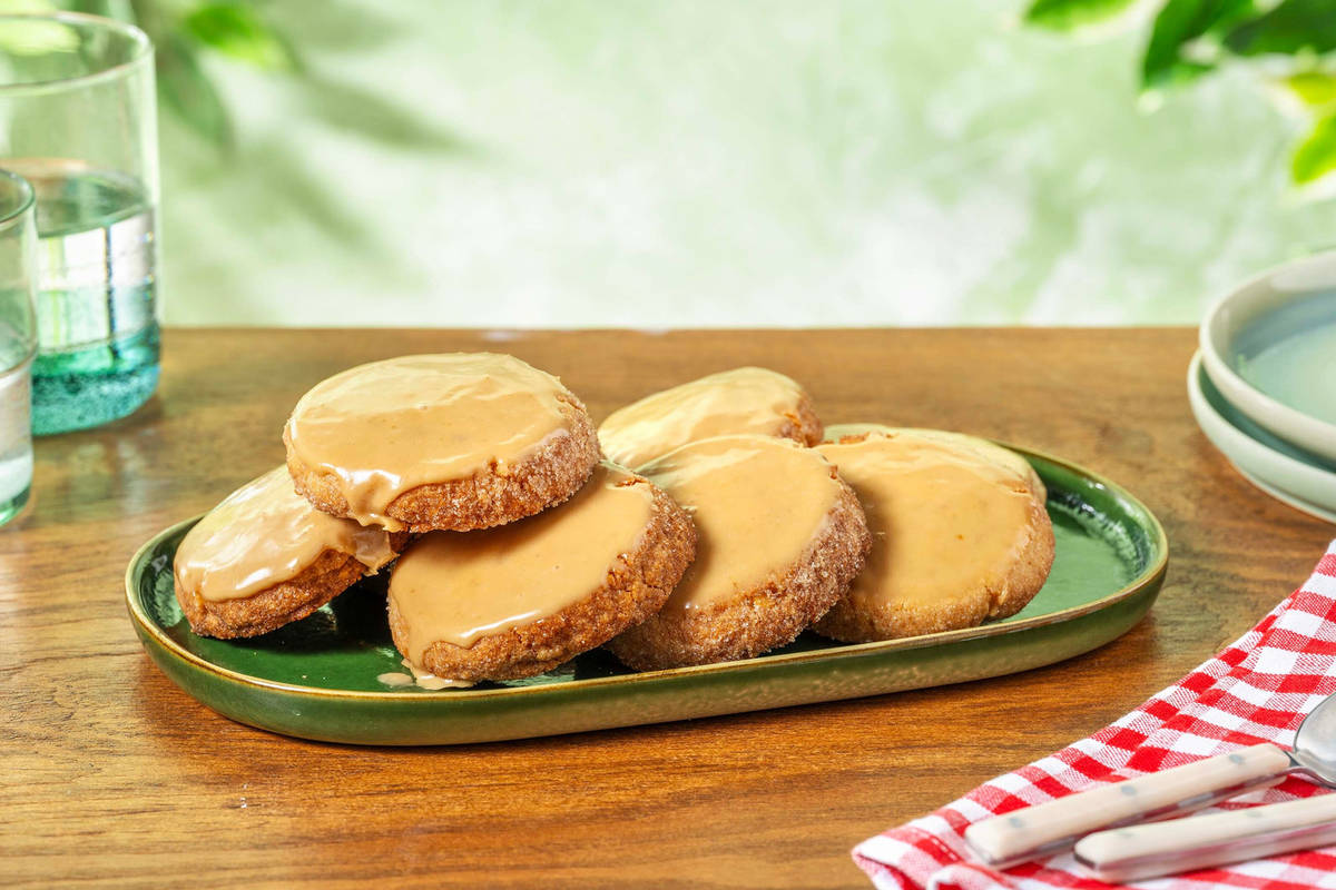 Sugar Shack Walnut Shortbread Cookies