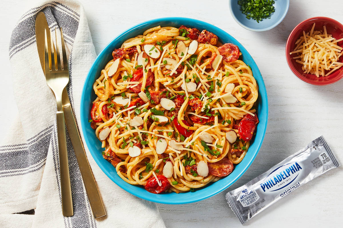 Sun-Dried Tomato Spaghetti