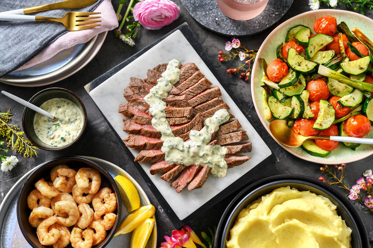 Für Valentinstag: „Surf & Turf“