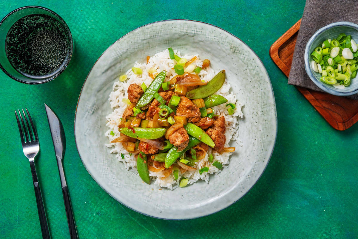 Sweet and Savoury Pork Stir-Fry