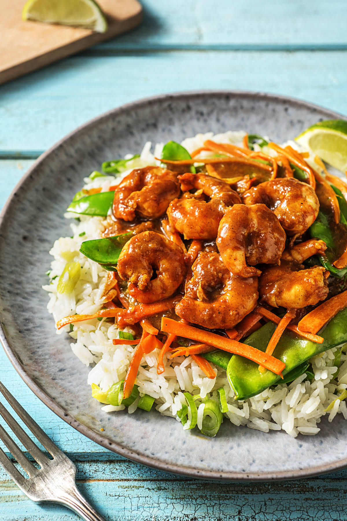 Sweet Chili-Lime Shrimp