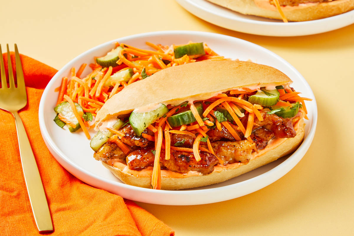 Sweet Chili Pork Banh Mi