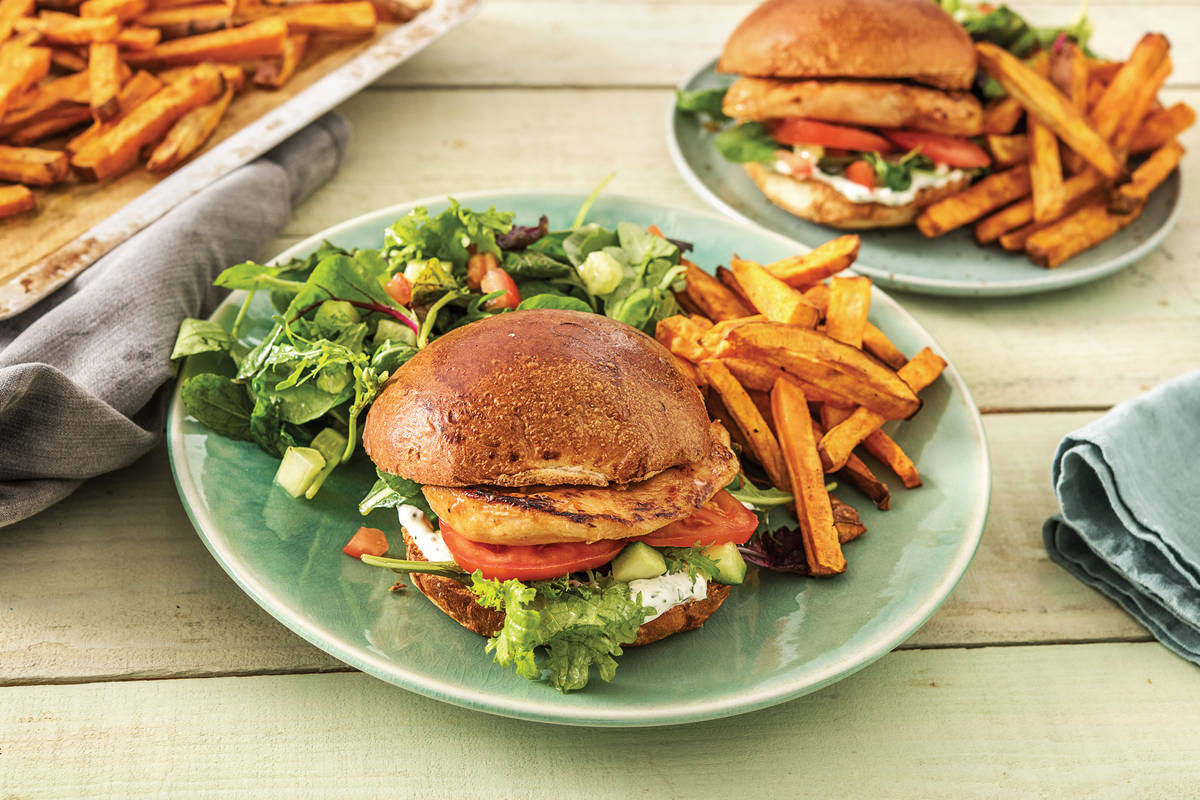 Sweet Chilli Chicken Burgers