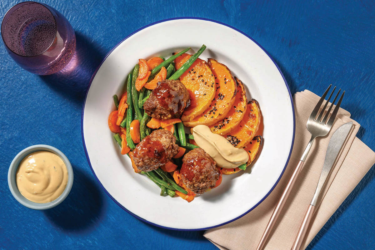 Sweet Chilli-Ginger Beef Rissoles