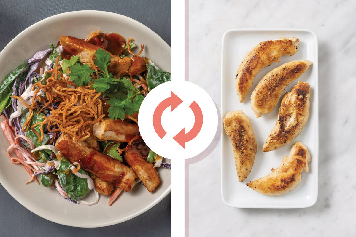 Quick Sweet Chilli Chicken & Crunchy Noodles