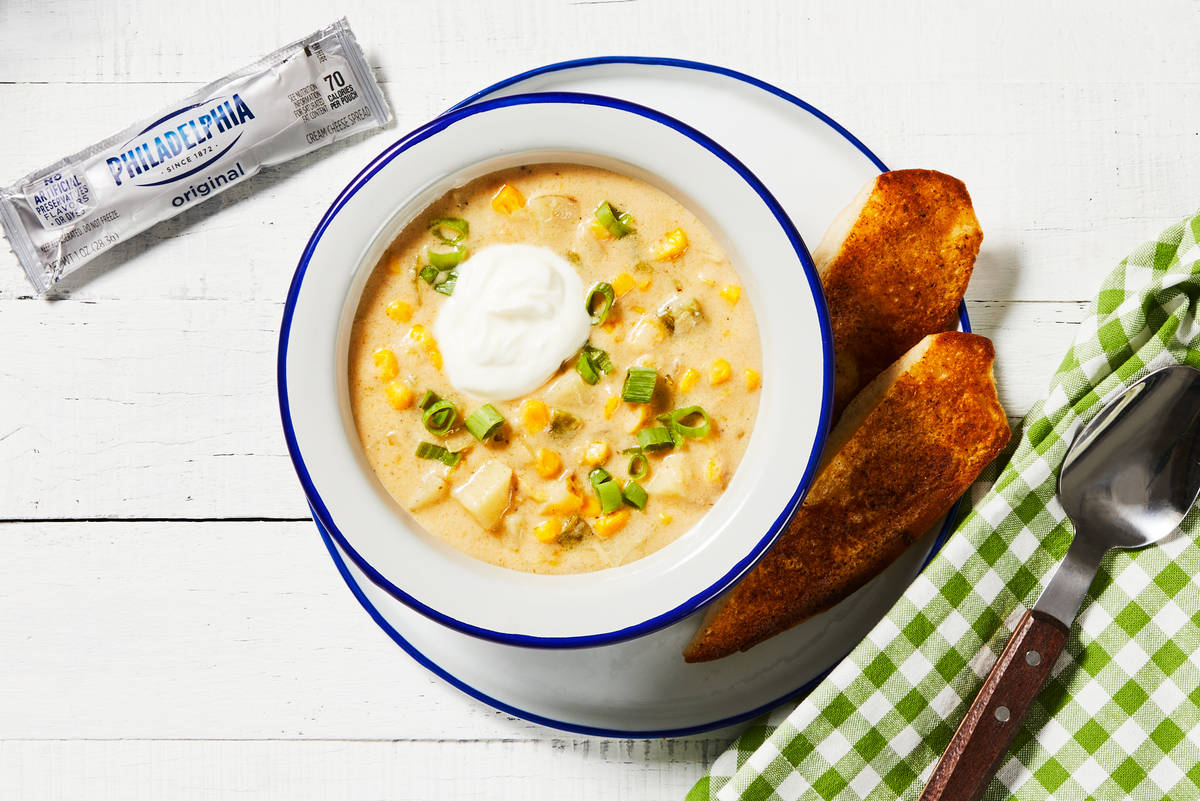 Sweet Corn & Green Pepper Chowder