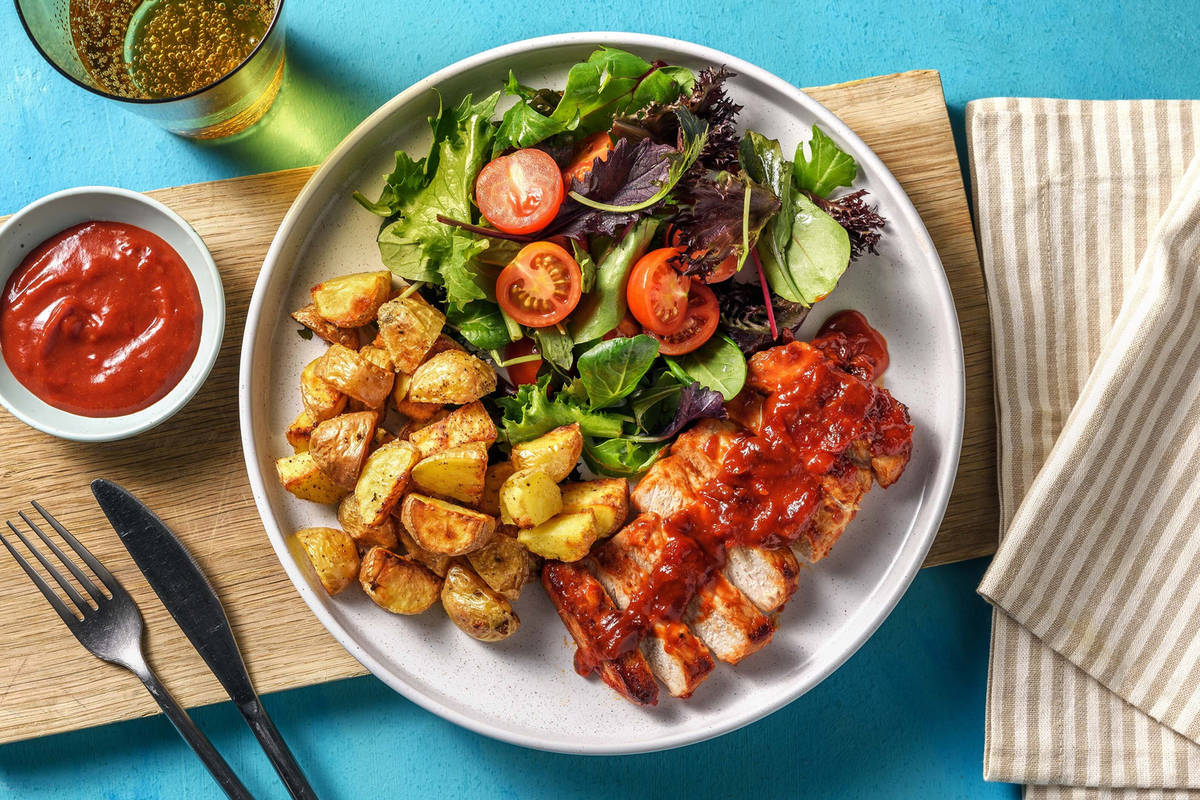 Sweet 'n' Savoury Baked Pork Chops