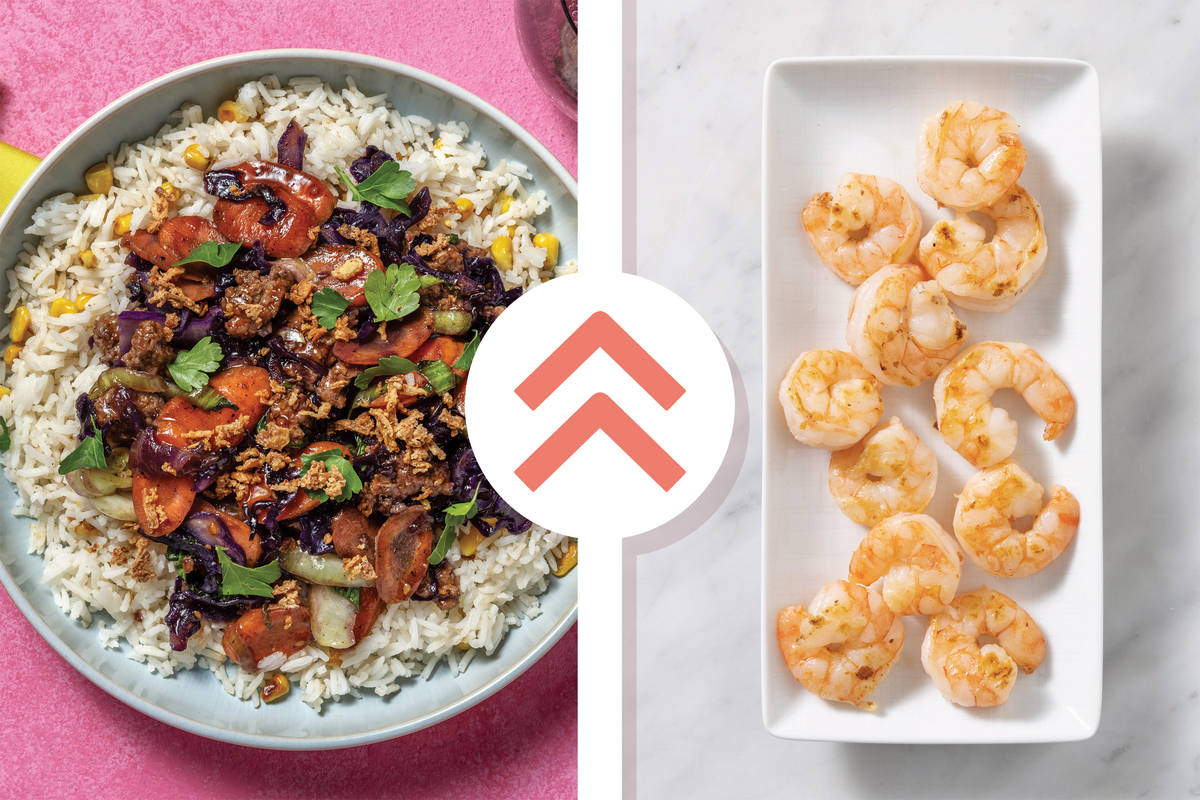 Sweet Soy Prawn & Veggie Stir-Fry