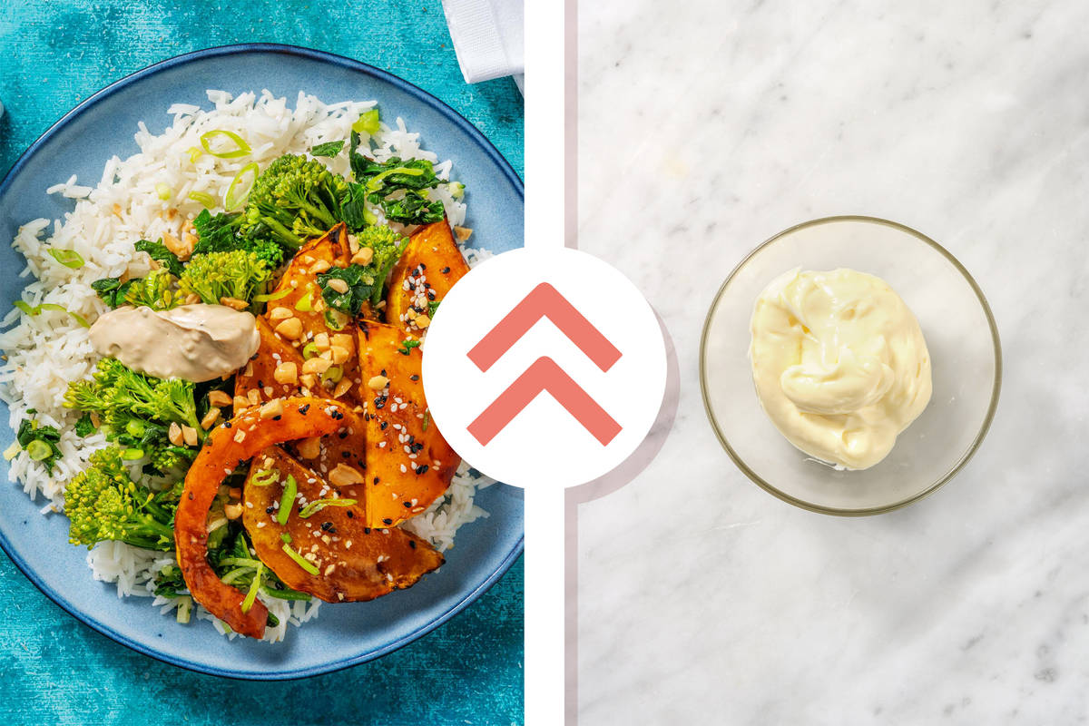 Sweet Soy Pumpkin & Plant-Based Aioli