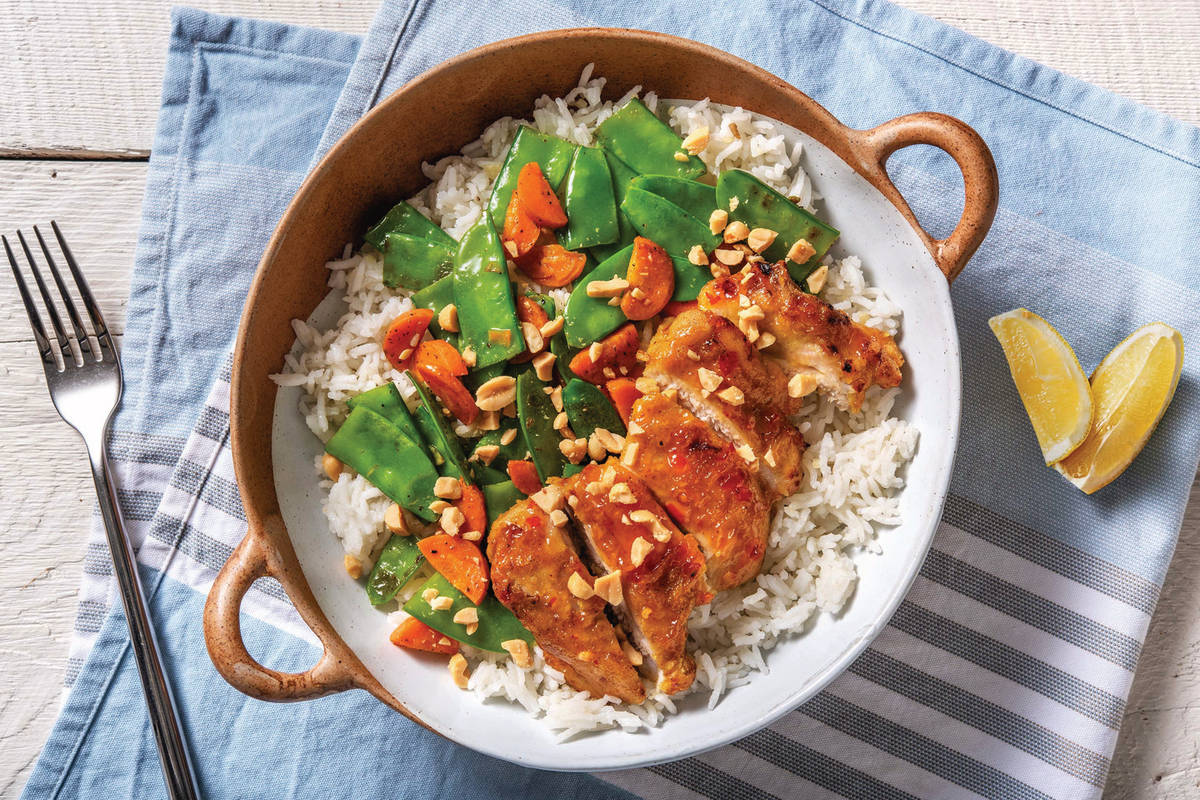 Sweet & Sticky Chicken Thighs