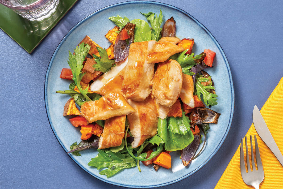 Sweet-Soy & Sticky Plum Chicken