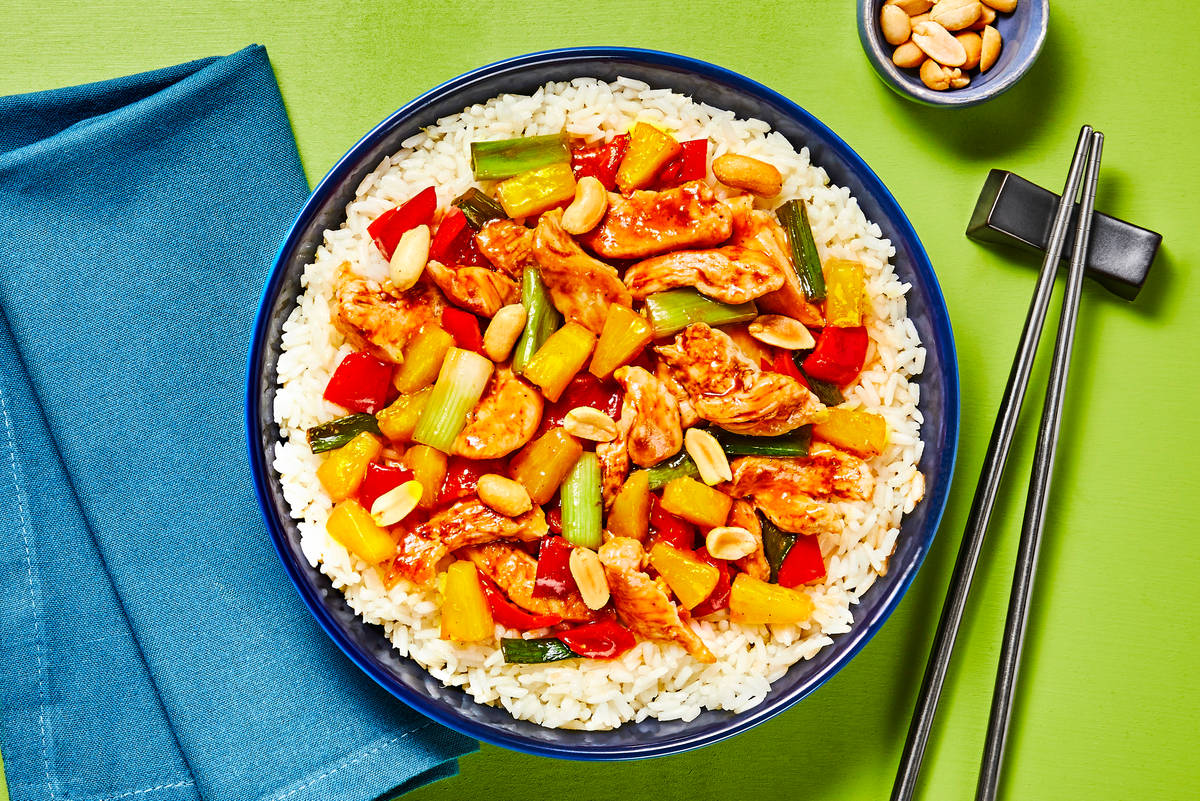Szechuan Chicken & Pineapple Stir-Fry