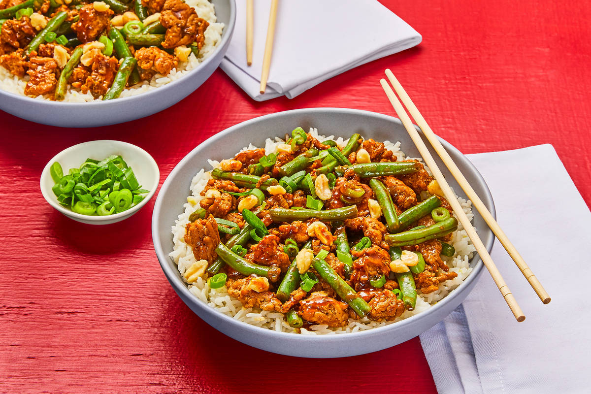 Szechuan Pork & Green Bean Stir-Fry
