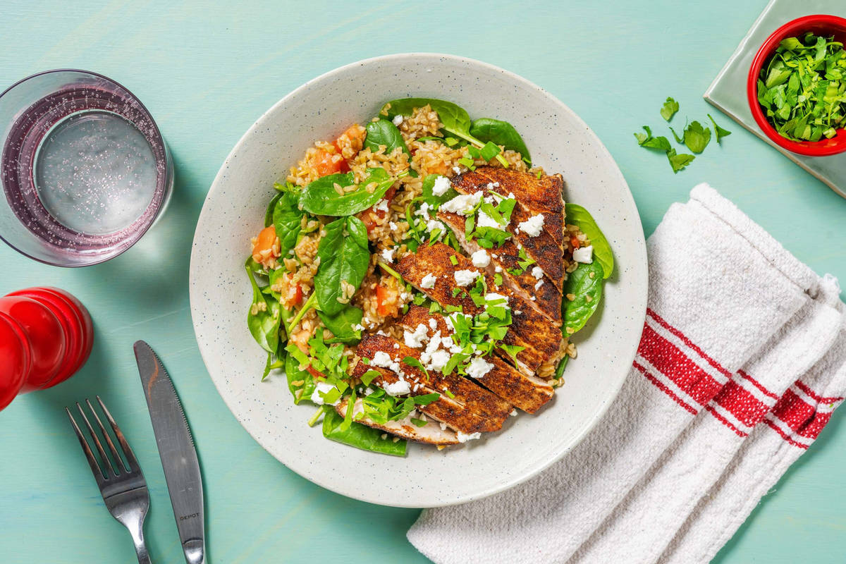 Cal Smart Spiced Turkey Tabbouleh