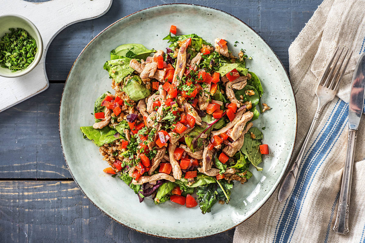 Salade de boulgour façon taboulé