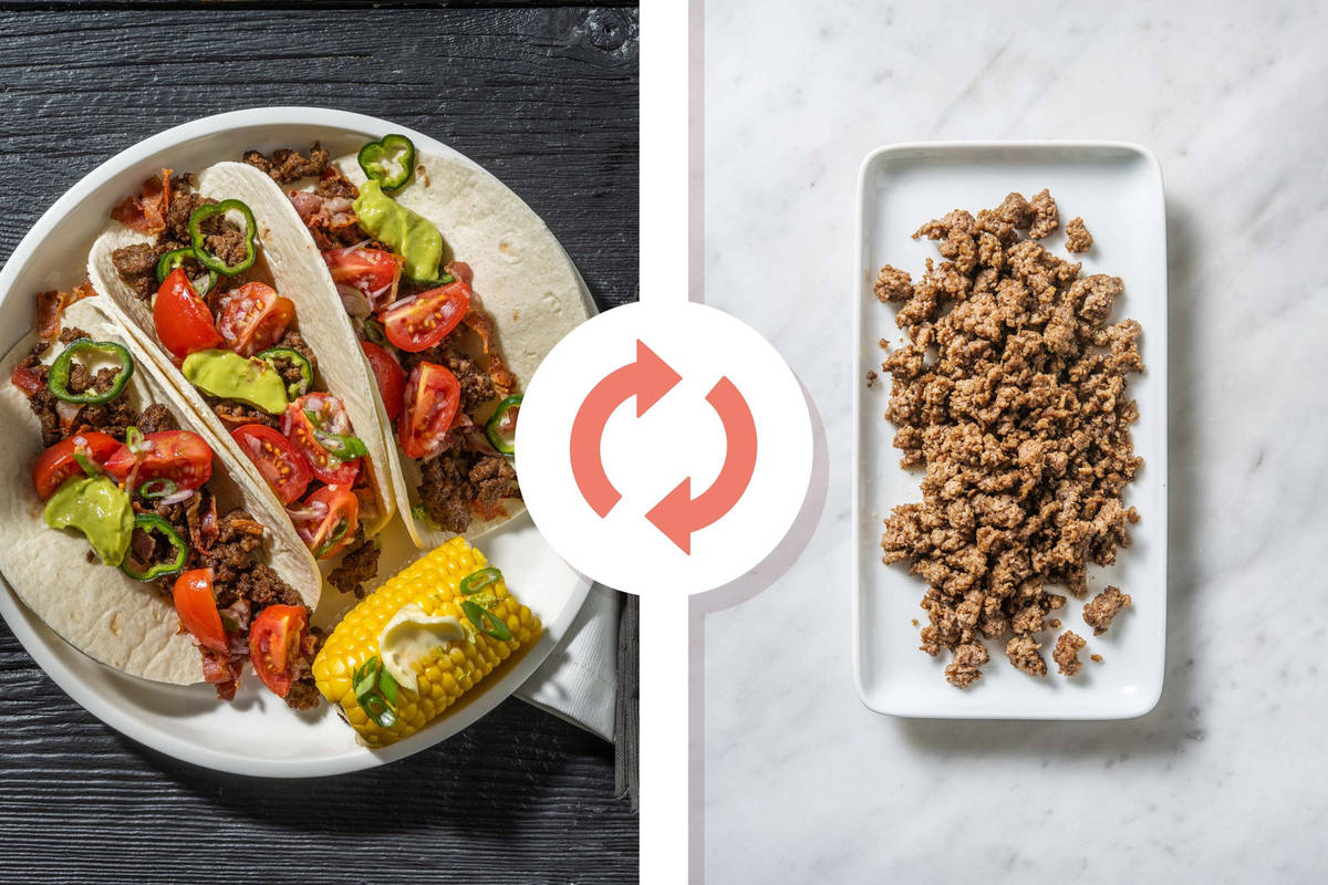 Tex-Mex Beef and Bacon Tacos