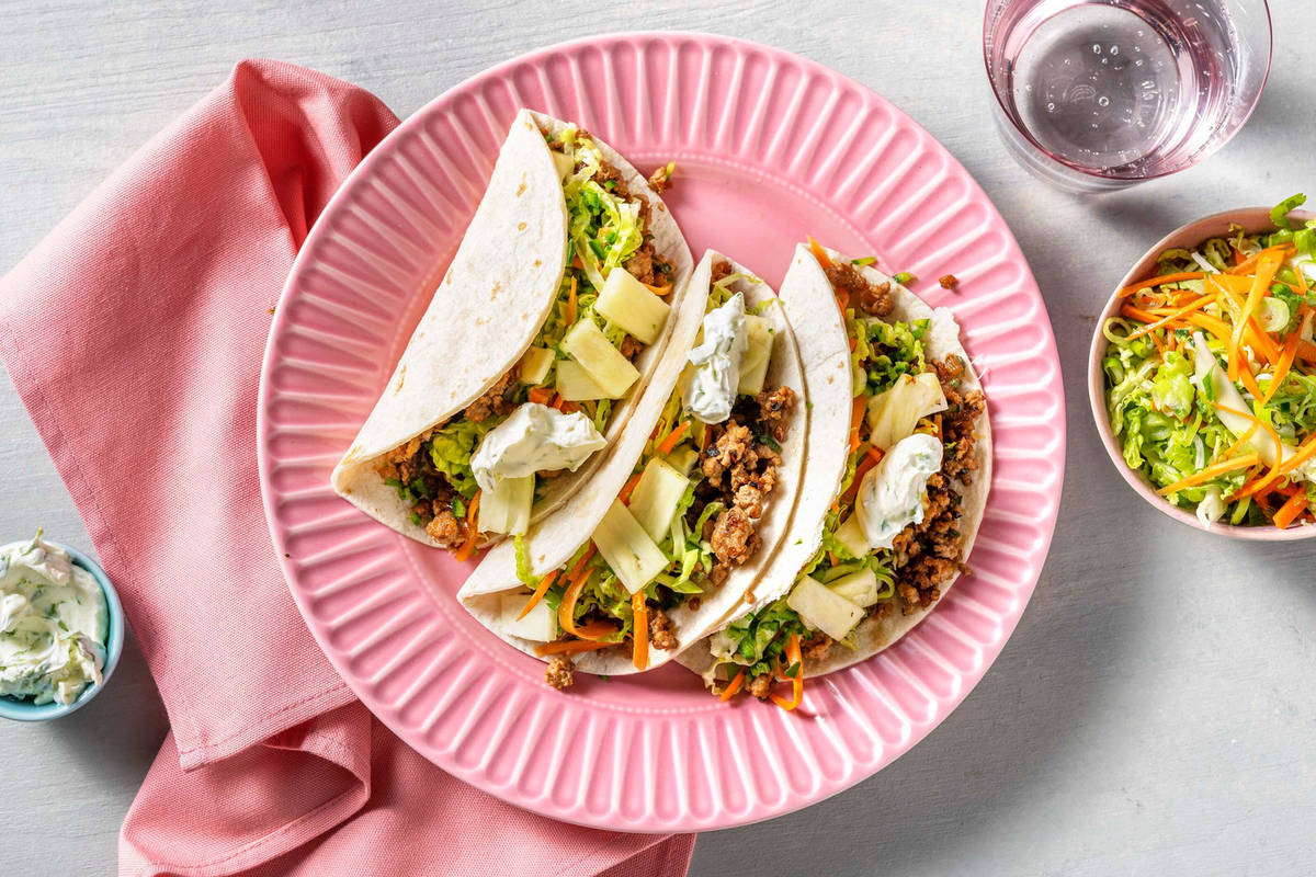 Caribbean-Inspired Pork Tacos