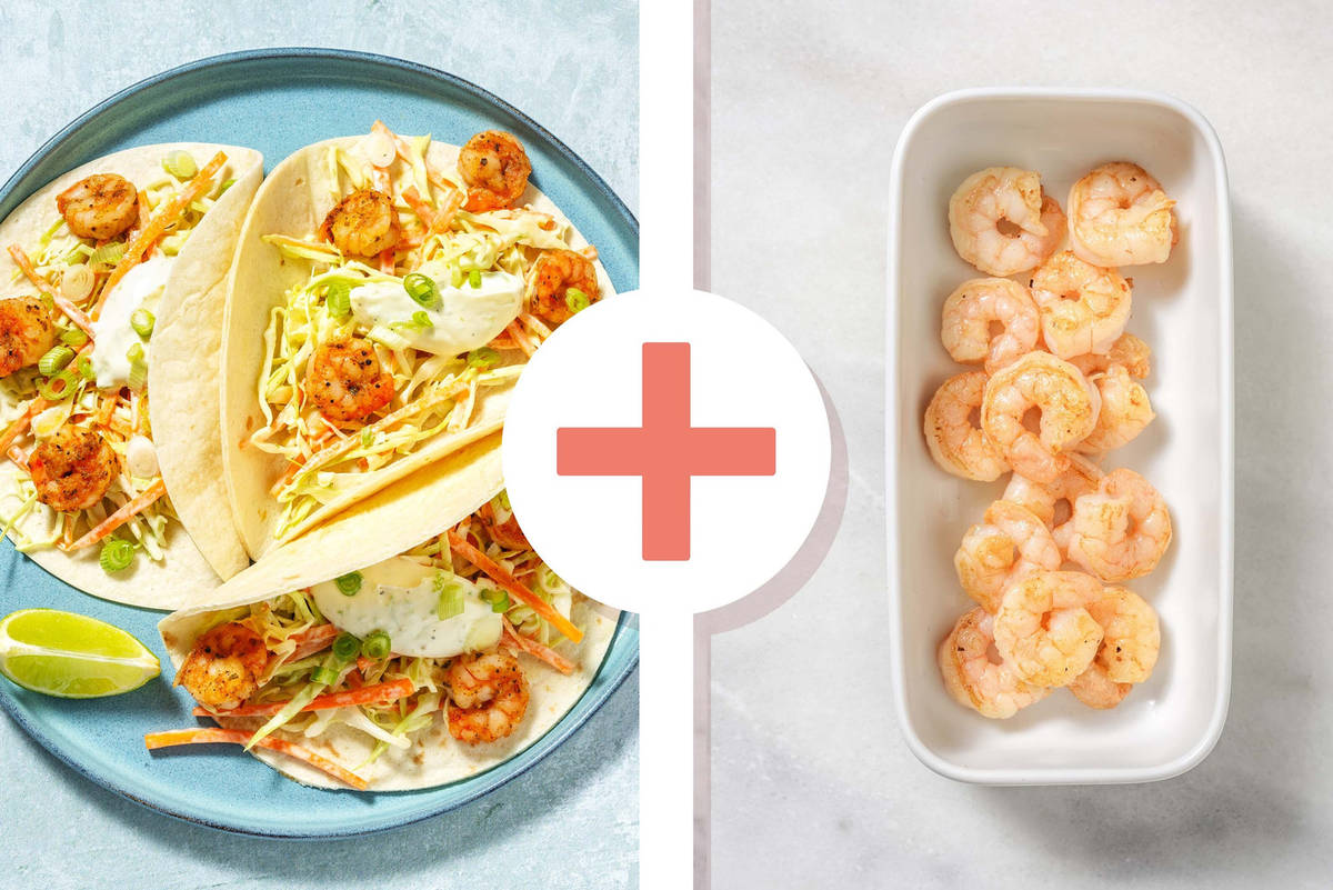 Mexican-Inspired Double Shrimp Tacos