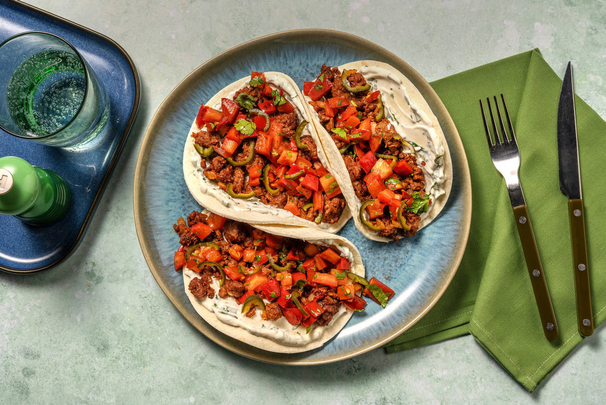 Tex-Mex Veggie Tacos