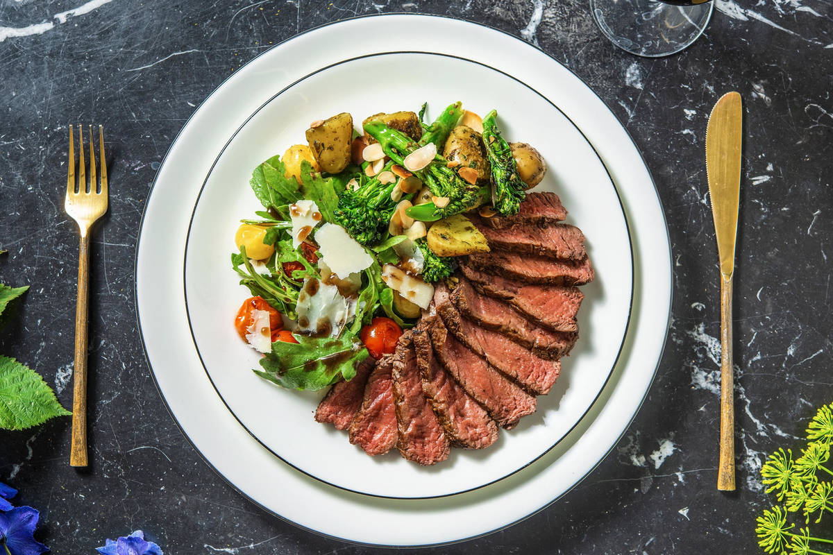 Tagliata di manzo met kogelbiefstuk