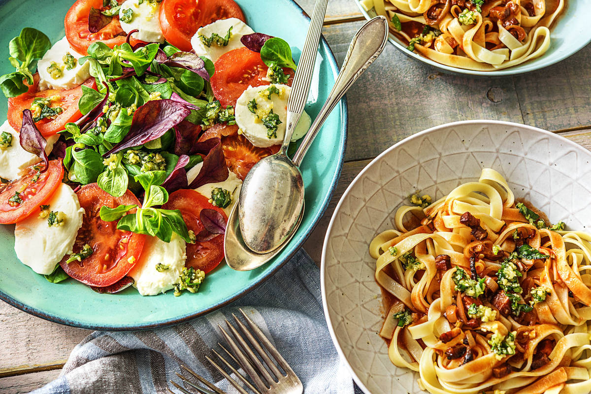 Tagliatelle Amatriciana