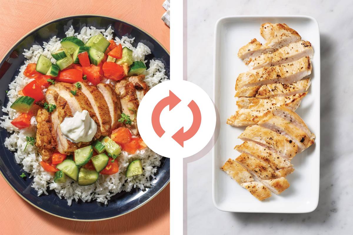 Middle Eastern Chicken & Rice