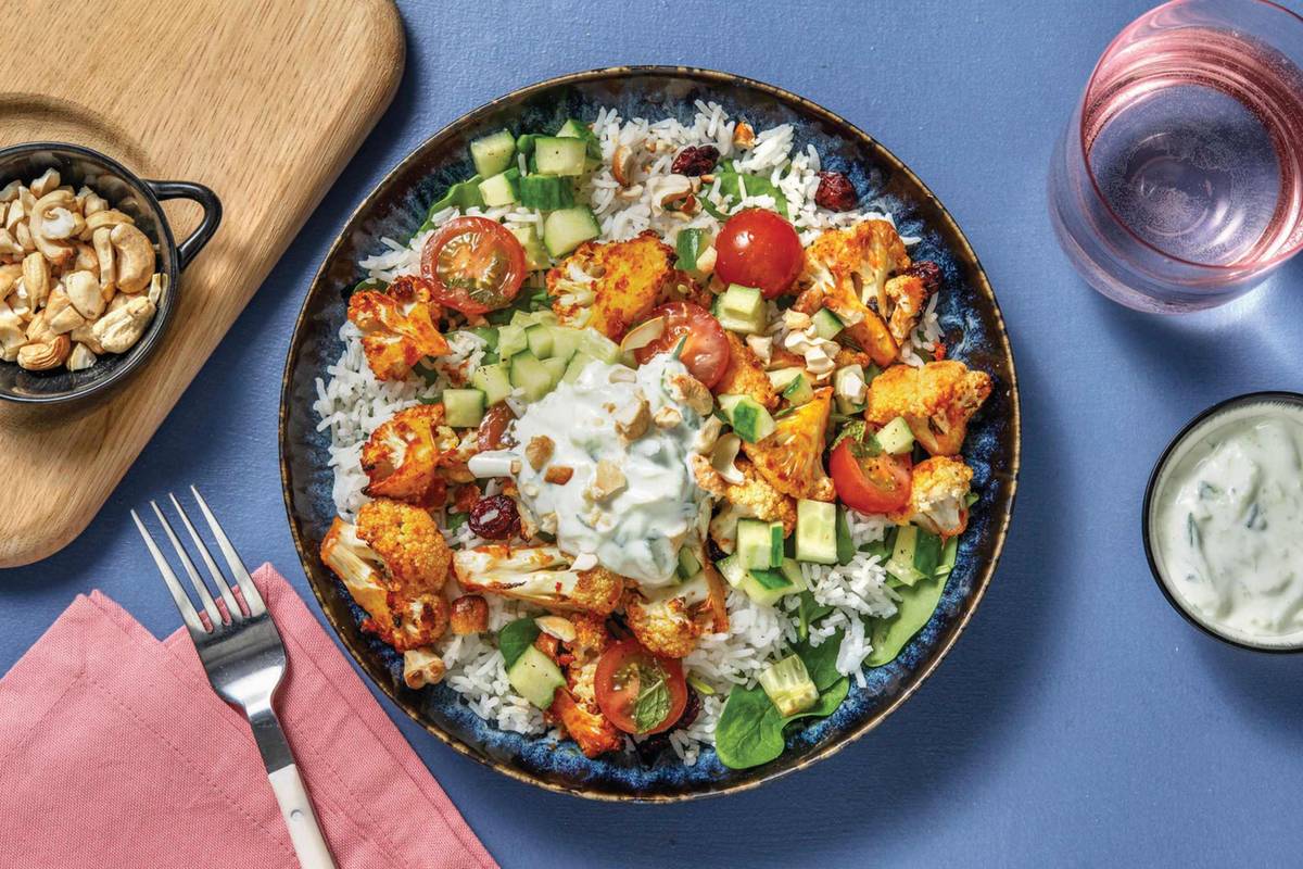 Indian-Style Curried Cauliflower