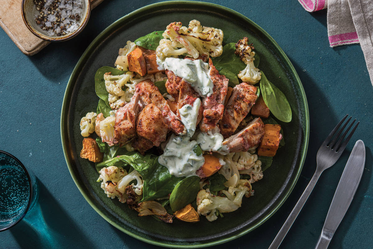 Tandoori Chicken & Cauliflower Traybake