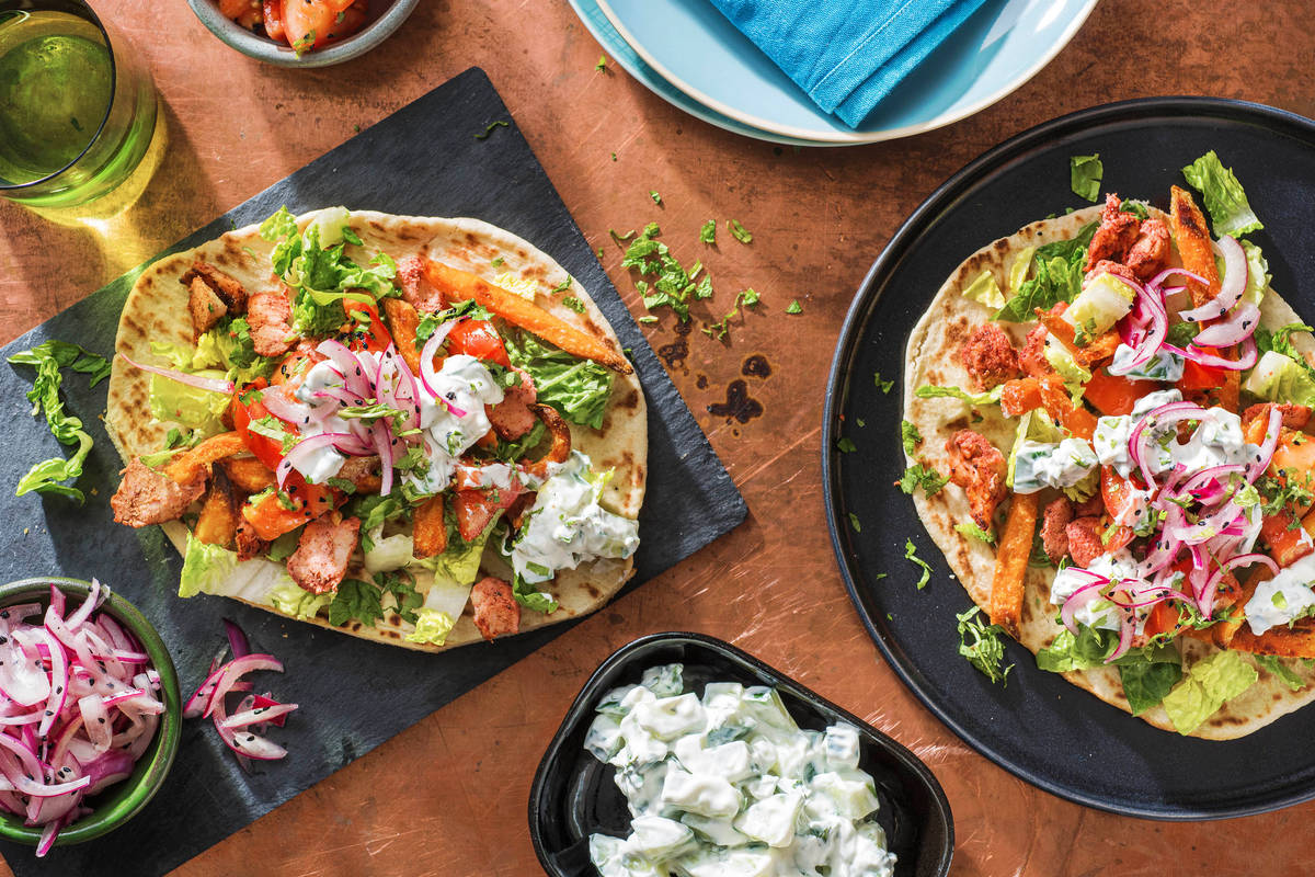 Tandoori Chicken Naan