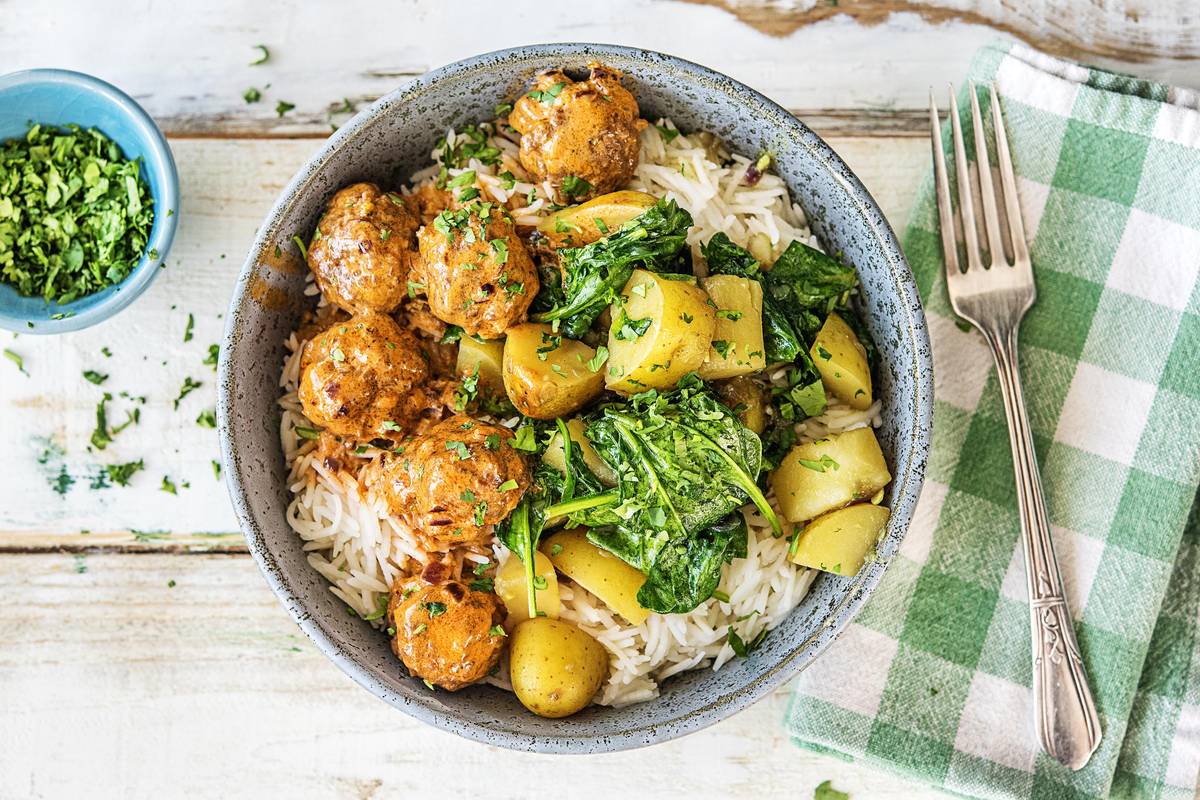 Tandoori Meatball Curry