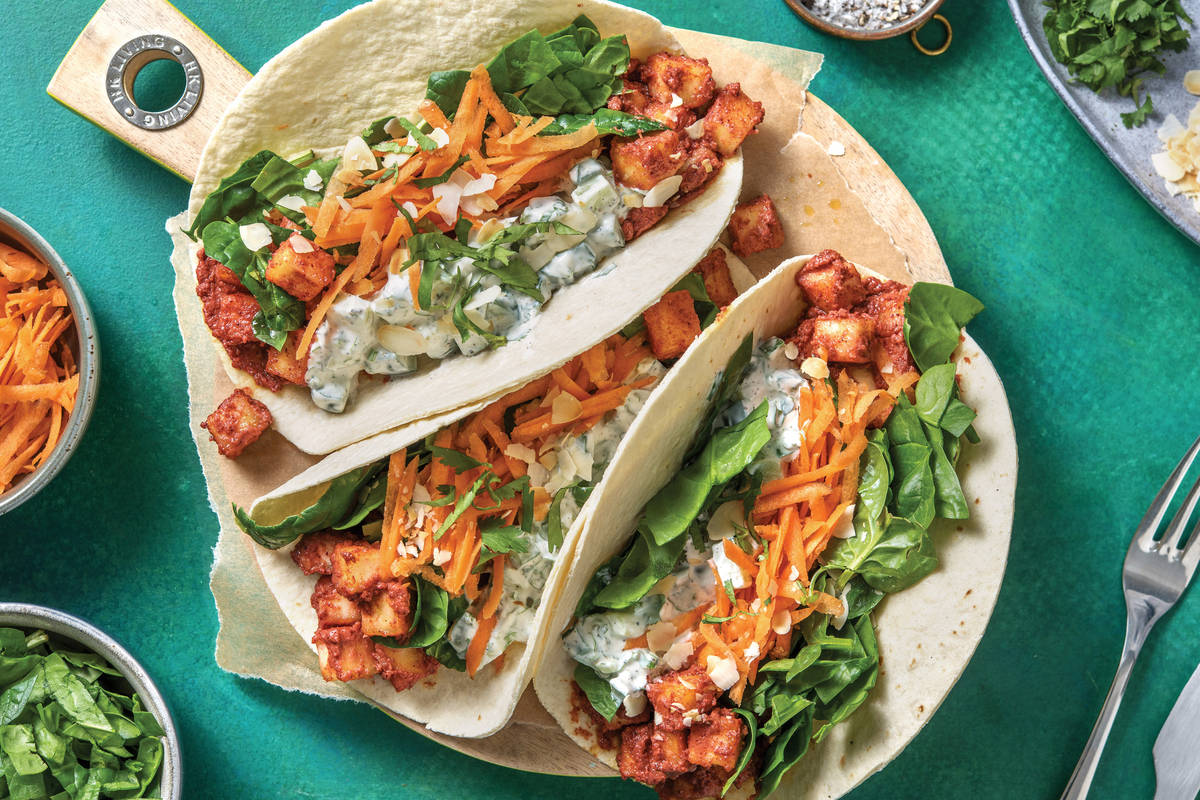 Tandoori Paneer Cheese Tacos