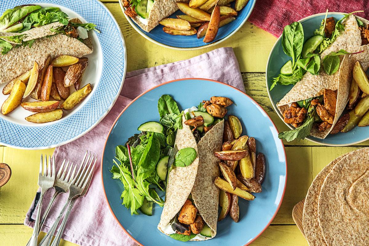 Tasty Chicken Wraps