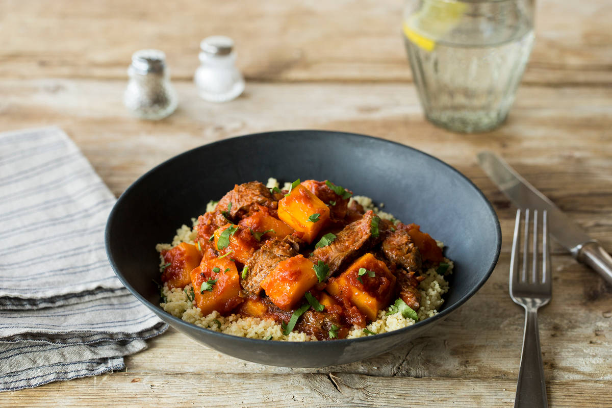 Tender Beef & Sweet Pumpkin Tagine