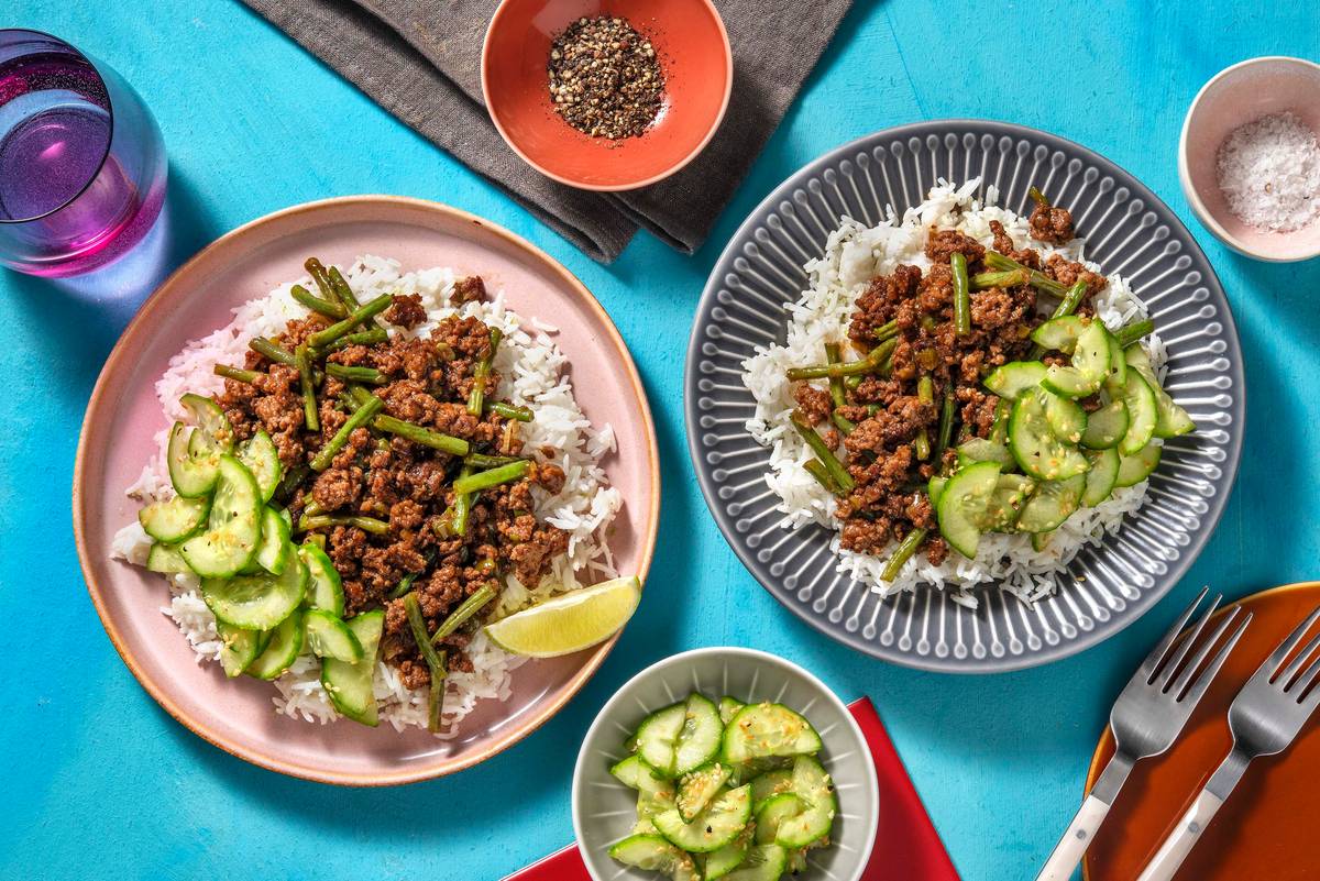 Teriyaki Beef Mince