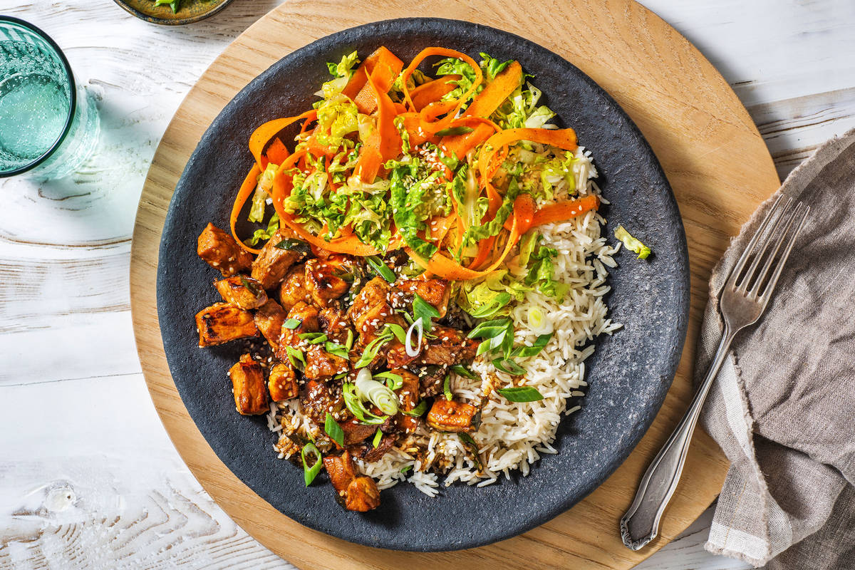 Teriyaki Pork Rice Bowl