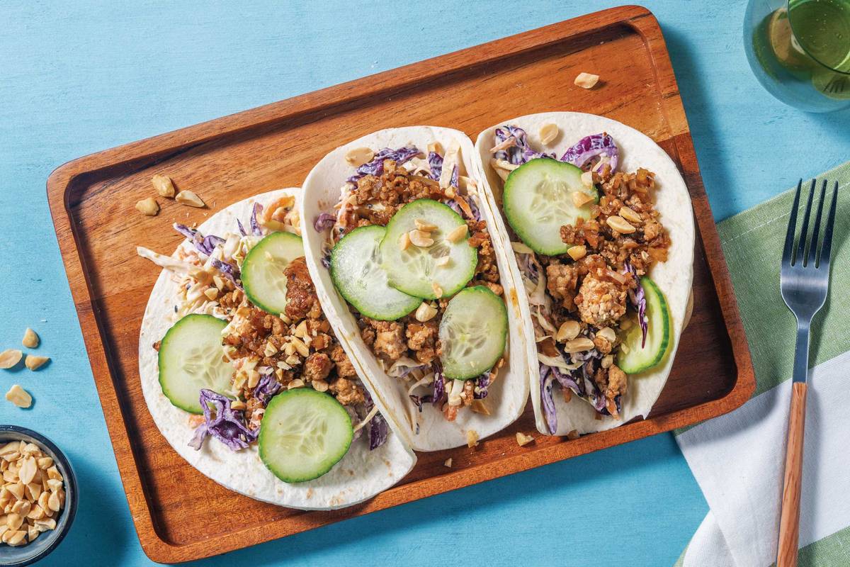Teriyaki Pork Tacos 